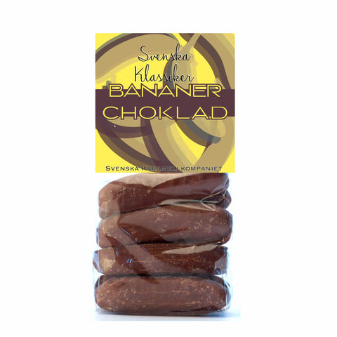 Chokladbananer i form av godis