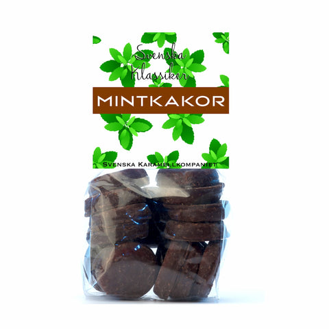 Mintkakor i form av godis