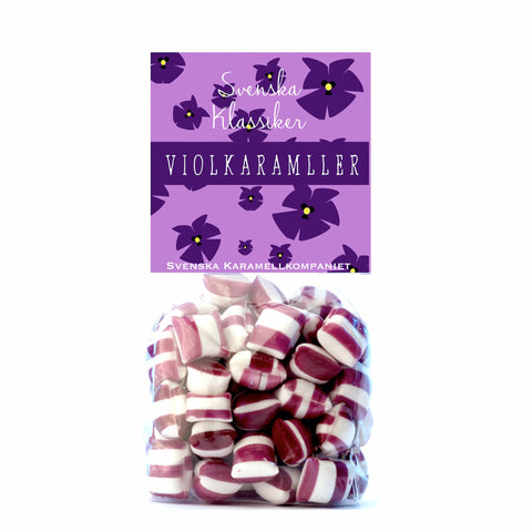 Violkarameller i form av godis